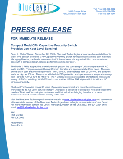 Compact Model CPH Level Sensor for Tight Spaces