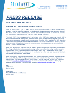 Fail Safe Bin Level Indicator Protects Process