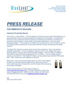 Model IPH Inductive Proximity Sensor