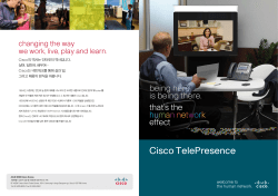 TelePresence �ַ�� ��&mu;� ����