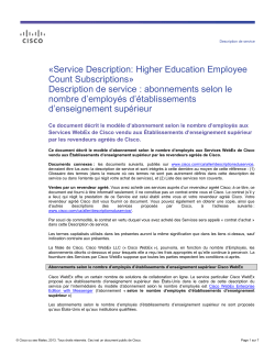 Higher Education Employee Count Service Abonnements D compte d'employ s issus d' tablissements d'enseignement sup rieur