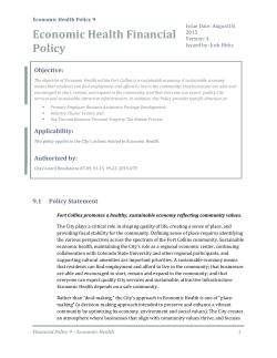 Economic Development - Modified 08/15/2015