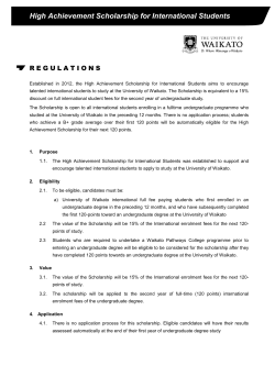 Regulations