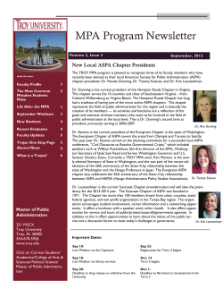 September 2013 Newsletter