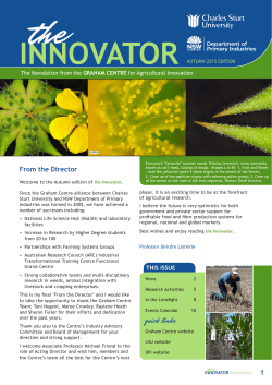 Autumn 2015 email