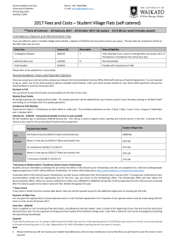 Student Village Flats