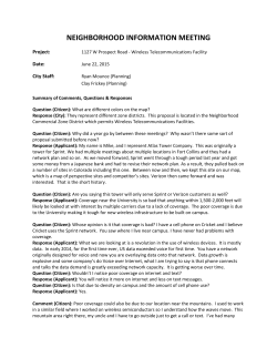 June 2015 Meeting Notes