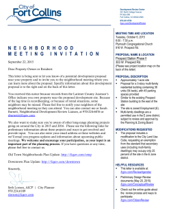 Prospect Station Phase II