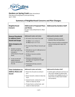 Summary of Operating