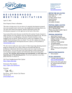 Harmony Multi-family