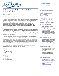 Stead (255 S Taft Hill Rd)