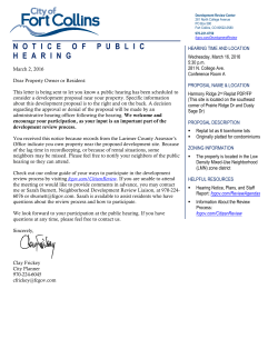 Harmony Ridge 2nd Replat