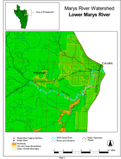 Urban growth boundaries, wetlands, and 303(d) listed waters