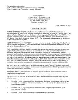 Coq and Dagger Commercial Thinning and Devil #039;s Den Commercial Thinning