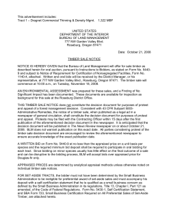 Dragnet Commercial Thinning amp; Density Management