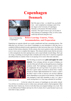 Gaia Church Student Experience Report