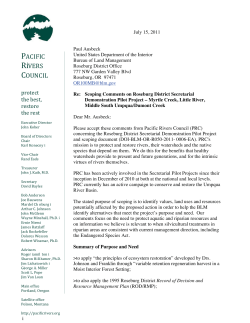 Pacific Rivers Council