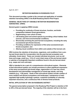 Jerry Franklin Retention Marking Guide