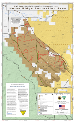 Horse Ridge Trailhead Map
