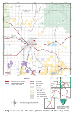 Prineville Area map