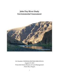 Environmental Assessment - August 2010