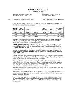 London Peak Timber Sale