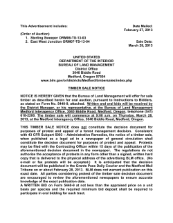 March Sale Notice- Sterling Sweeper and East West Junction