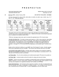 Full Prospectus MC ThinTimber Sale