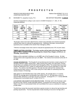Full Prospectus McKnabe Timber Sale