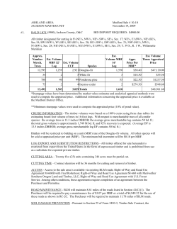 Full Prospectus Bald Lick Timber Sale