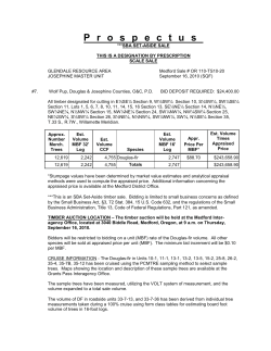 Full Prospectus Wolf Pup Timber Sale