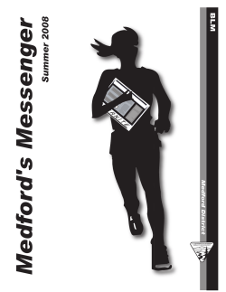 Medford's Messenger - Summer 2008