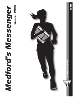 Medford's Messenger - Winter 2009