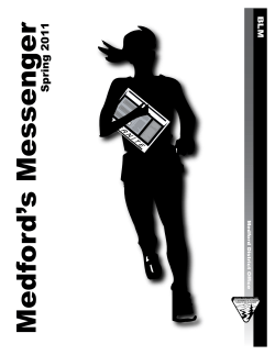 Medford's Messenger - Spring 2011