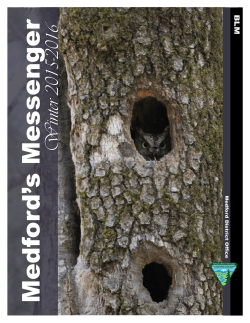 Medford's Messenger - Winter 2015/2016