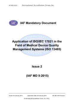 IAF MD9 document
