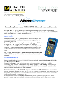 Download - Comunicado de Prensa - HANDSCOPE