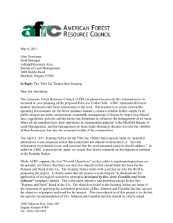 American Forests Resource Council