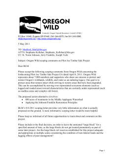 Oregon Wild