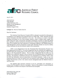 American Forest Resource Council