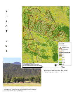 Pilot Joe MultiParty Monitoring Final Report (October 7, 2014)