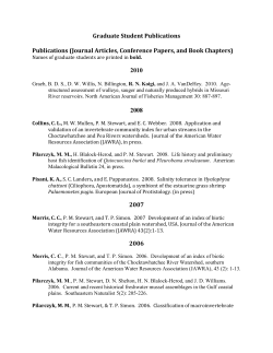 Graduate Student Publications