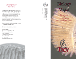 Biology Major