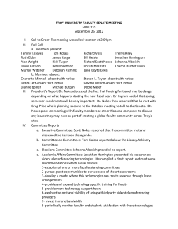 Minutes - September 25, 2012