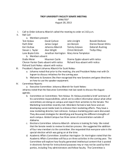 Minutes - August 28, 2013