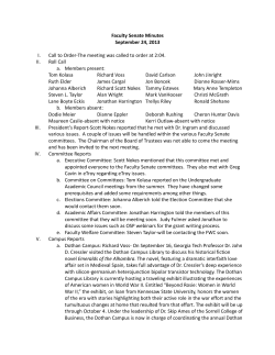 Minutes - September 24, 2013