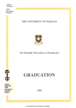 1995 - Feb: Graduation Programme
