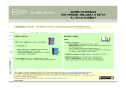 Guia: Qu materiales puedo subir, enlazar o citar en el Aula Global?