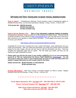 Christopherson Business Travel