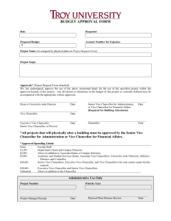 Budget Approval Form